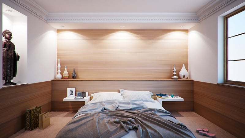 Tropical Bedroom Design
